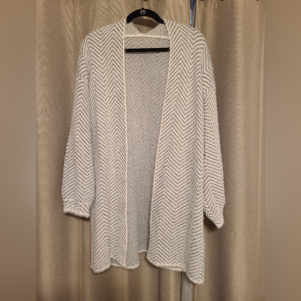 Oversized Long Cardigan